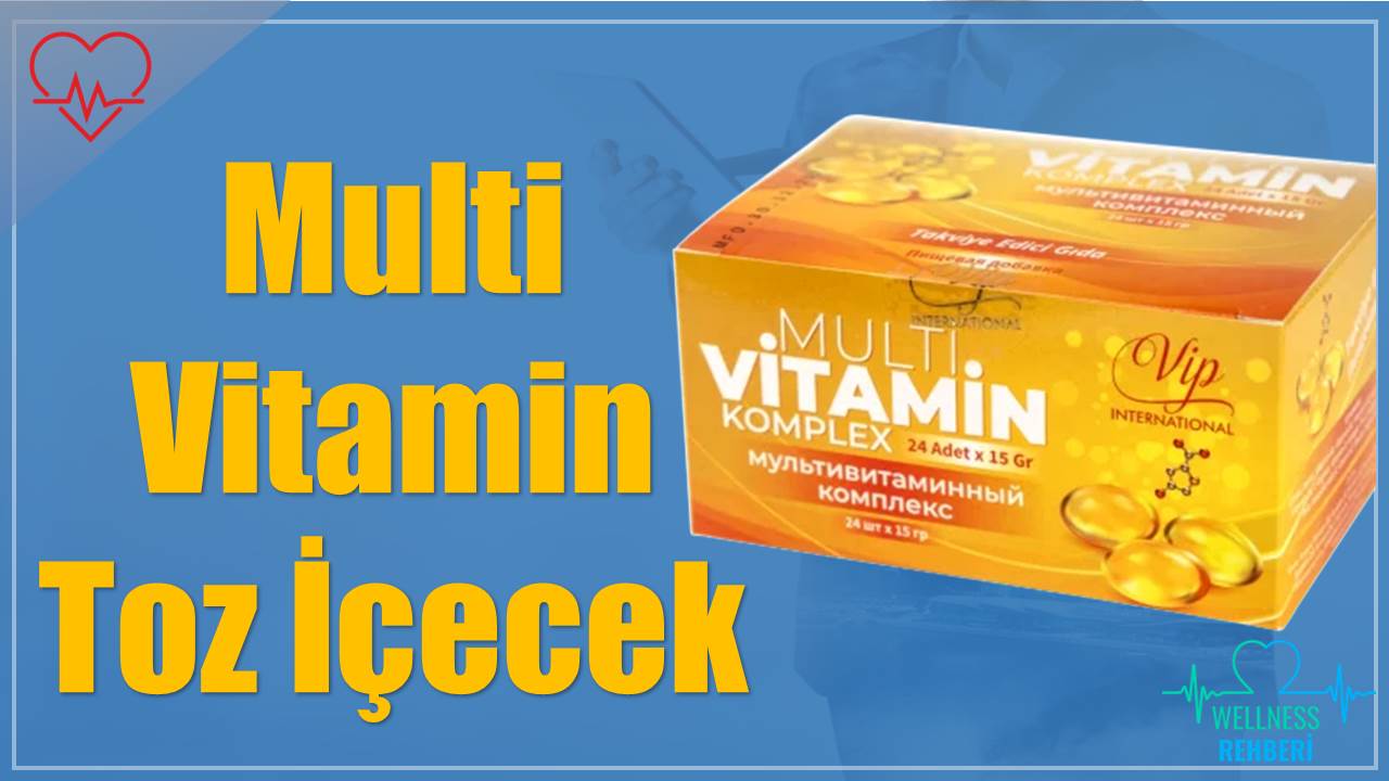 Multi Vitamin Toz İçecek - Vip International