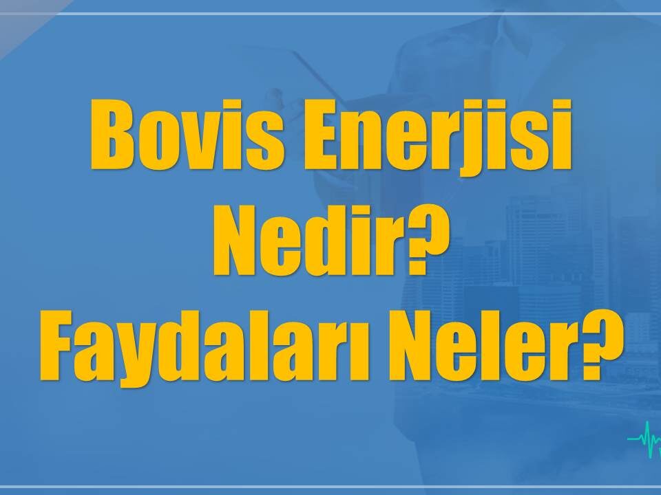 Bovis Enerjisi Nedir? Faydaları Neler?