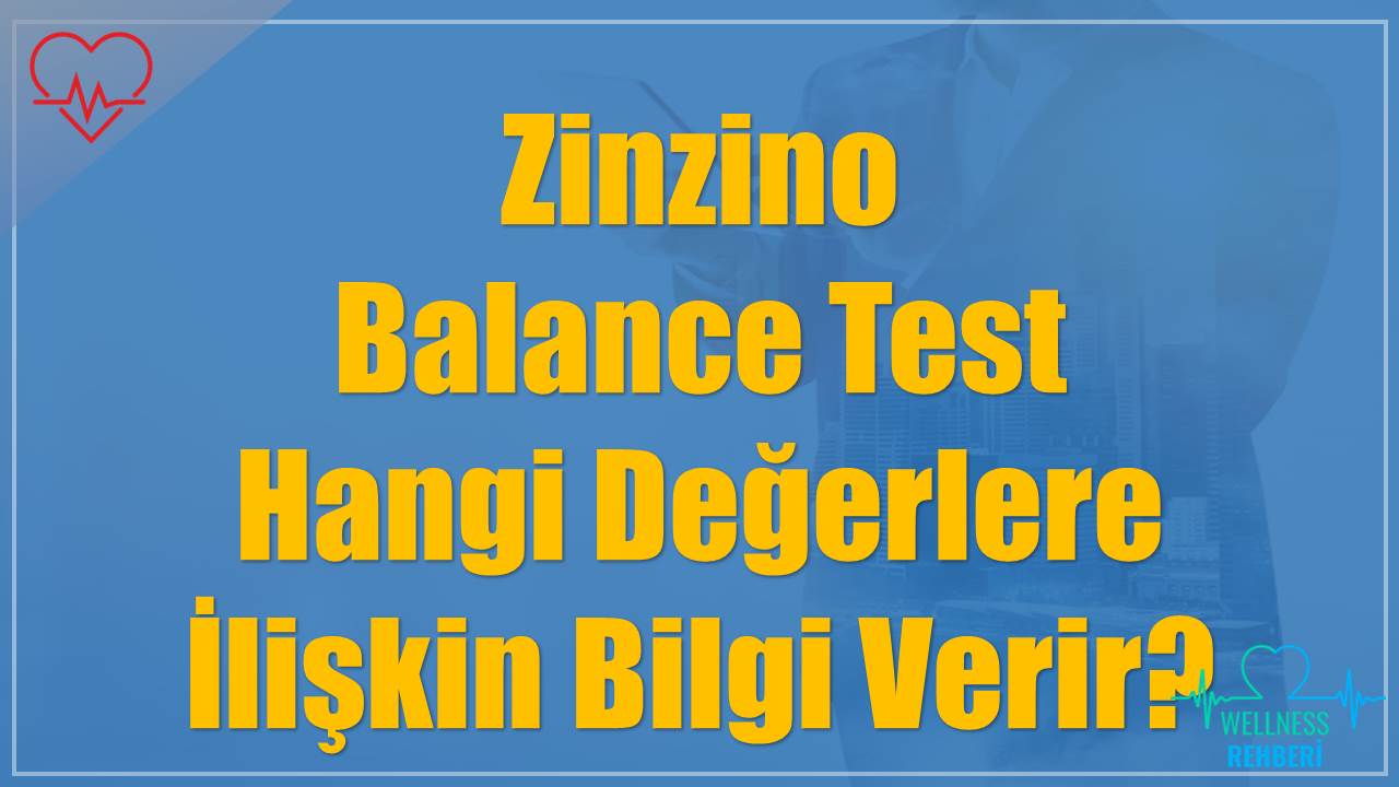 Zinzino Balance Test Hangi Değerlere İlişkin Bilgi Verir?